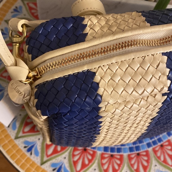 Clare V. Marisol Woven Leather  Crossbody Bag - Picture 11 of 13